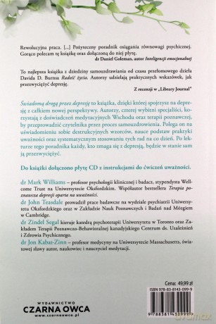 Świadomą drogą przez depresję [KSIĄŻKA]