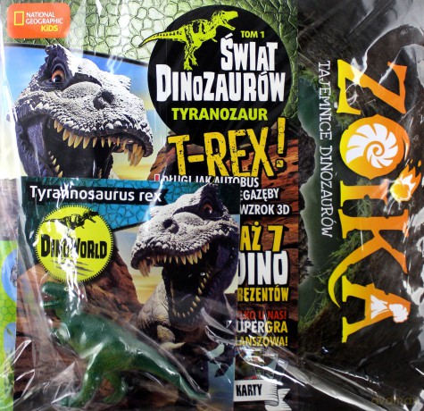 Świat Dinozaurów (Tom 1) Tyranozaur [KSIĄŻKA]