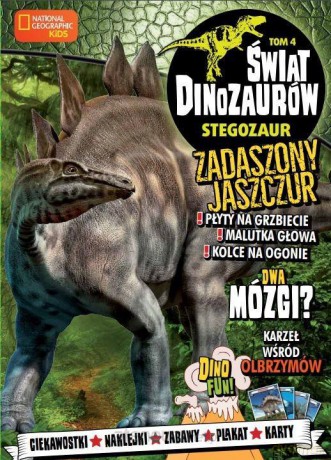 Świat Dinozaurów (Tom 4) Stegozaur [KSIĄŻKA]