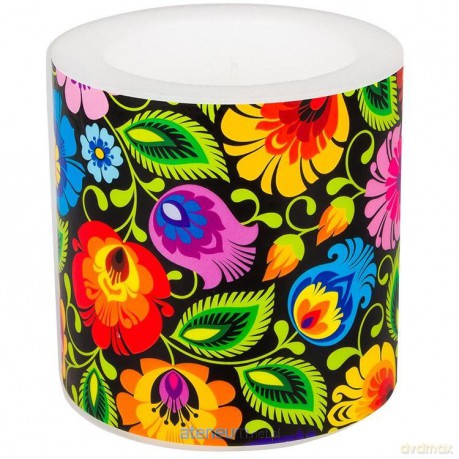 Świeca - łowicka czarna