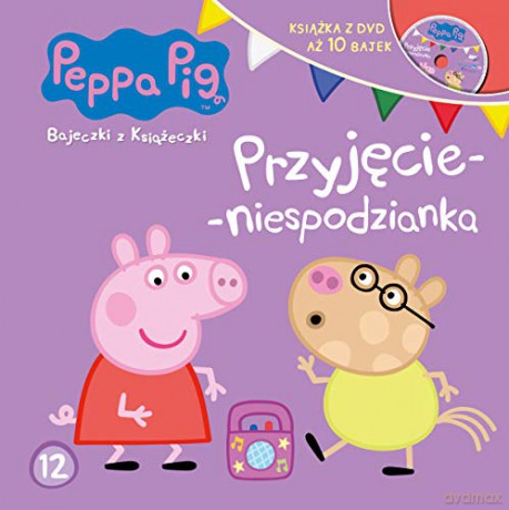 Świnka Peppa nr. 12 Przyjęcie-niespodzianka [KSIĄŻKA]