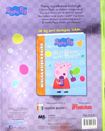 Świnka Peppa. Wielka księga bajek. Kolorowe listy.. [KSIĄŻKA]
