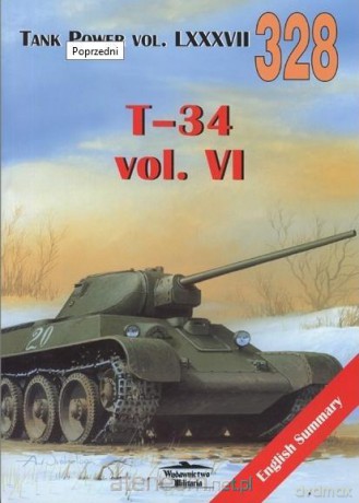 T-34 vol. VI. Tank Power vol. LXXXVII 328 - Maksym Kolomiets [KSIĄŻKA]