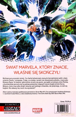 Tajne wojny - Jonathan Hickman, Esad Ribic, Paul Renaud [KOMIKS]