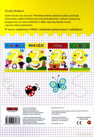 Teczka 2-latka. Zgaduję, rysuję, maluję [KSIĄŻKA]