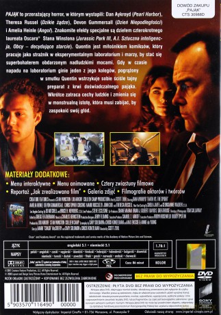 Pająk (2001) [DVD]