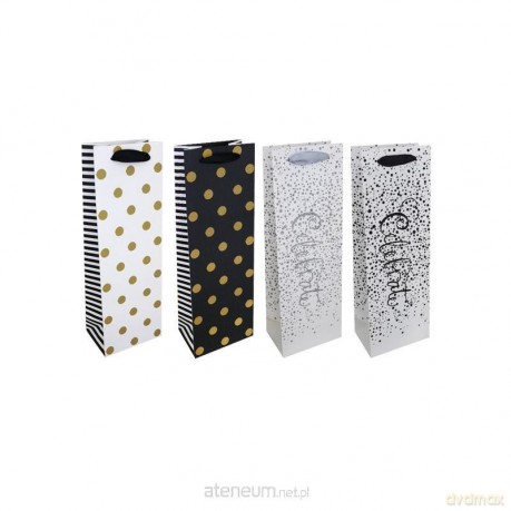 Torba prezentowa na butelkę 12x36