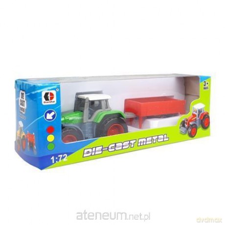Traktor z przyczepą