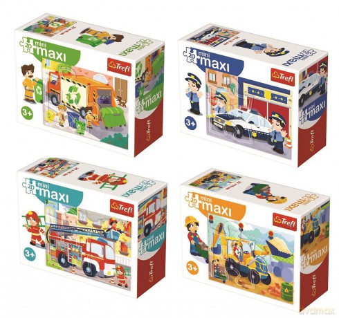 TREFL 20 el. miniMaxi Pojazdy (wysyłka losowa) [PUZZLE]