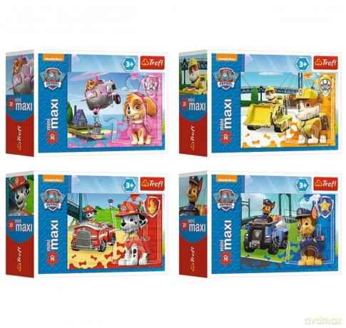 TREFL 20 el. miniMaxi Pojazdy ratunkowe (wysyłka losowa) [PUZZLE]