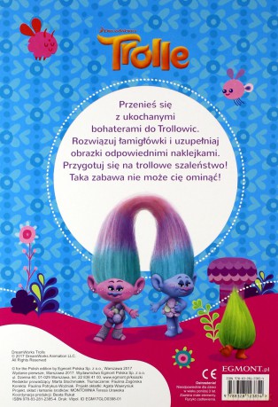 Trolle. Naklejkomania [KSIĄŻKA]