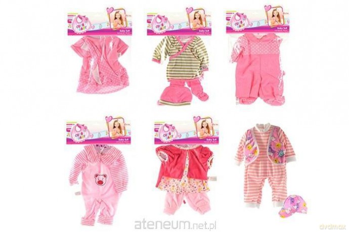 Ubranko Cute Baby dla lalki 20-30 cm, różne rodzaje