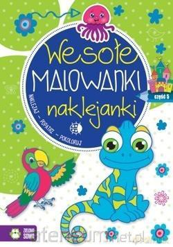 Wesołe malowanki naklejanki cz. 5 [KSIĄŻKA]