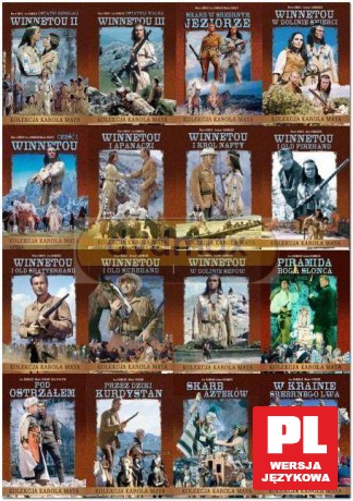 Kolekcja Karola Maya pakiet [16DVD]