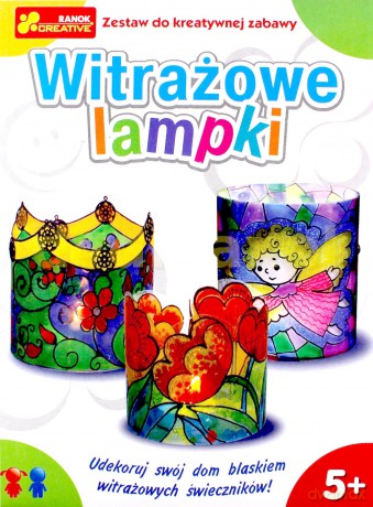 Witrażowe lampki