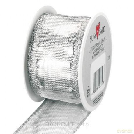 Wstążka 2mx40mm srebrna