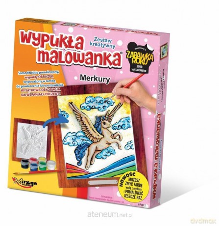 Wypukła malowanka - Jednorożec Merkury