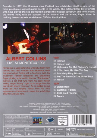 Albert Collins: Live At Montreux 1992 [DVD]