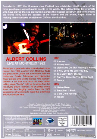 Albert Collins: Live At Montreux 1992 [DVD]
