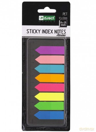 Zakładki indeksujące 12x45mm Strzałka