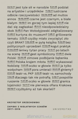 Zapiski z niełatwych czasów - Krzysztof Orzechowski [KSIĄŻKA]