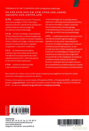 Zbiór karny Plus 2018 [KSIĄŻKA]
