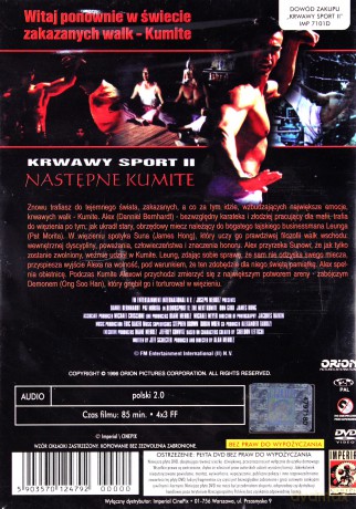 Krwawy sport 2 [DVD]