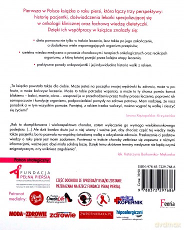Zdrowa od nowa. Rak piersi - dieta, leczenie, życie [KSIĄŻKA]