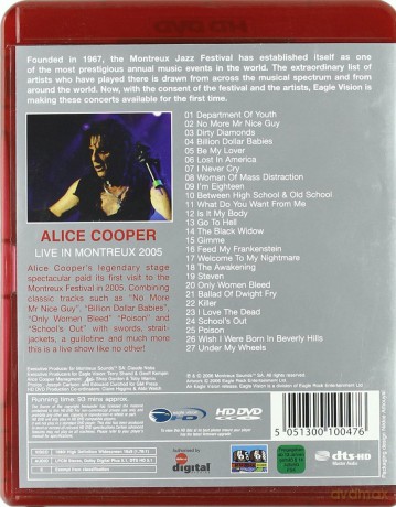 Alice Cooper: Live At Montreux 2005 [HD-DVD]