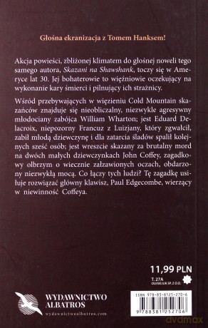 Zielona mila (pocket) - Stephen King [KSIĄŻKA]