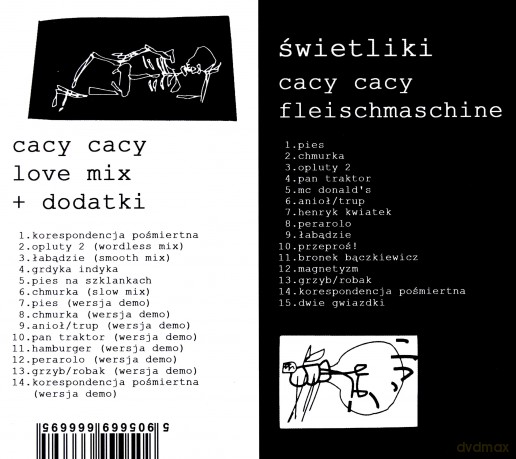Świetliki: Cacy Cacy Fleschmaschine (Reedycja) [CD]
