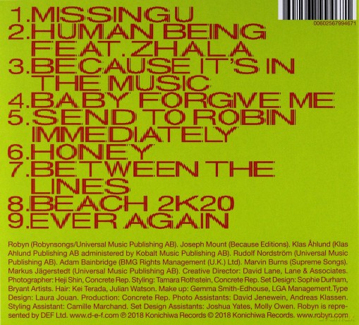 Robyn: Honey [CD]