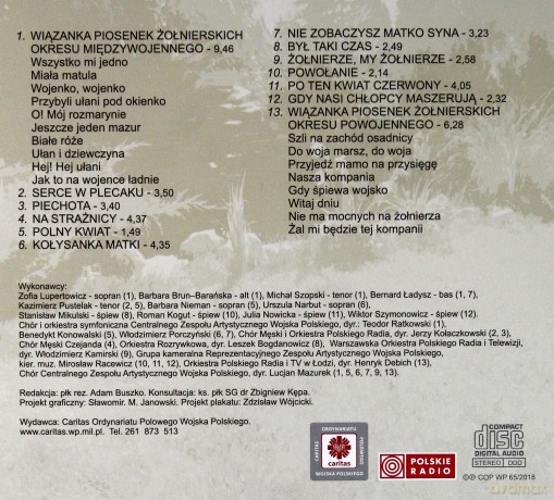 Serce W Plecaku - Piosenki Żołnierskie Retro [CD]