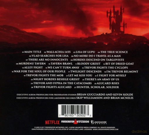 Castlevania soundtrack (Trevor Morris) [CD]