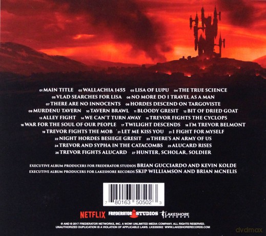 Castlevania soundtrack (Trevor Morris) [CD]