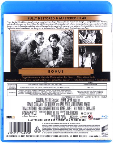 Zaginiony horyzont [Blu-Ray]