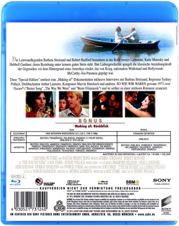 Tacy byliśmy [Blu-Ray]