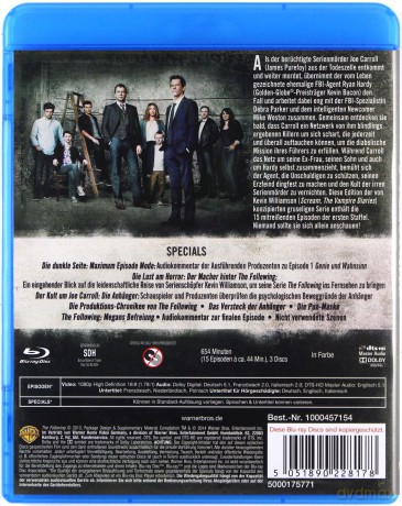 The Following Sezon 1 [Blu-Ray]