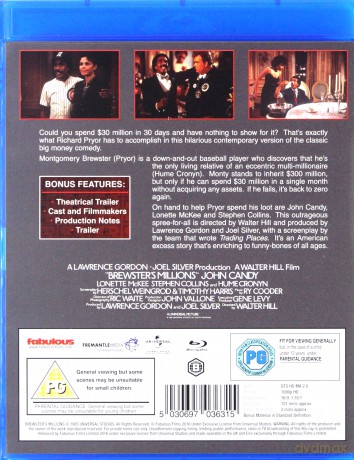 Brewster's Millions (Miliony Brewstera) [Blu-Ray]