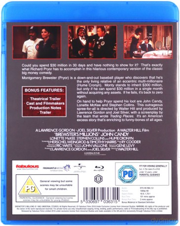 Brewster's Millions (Miliony Brewstera) [Blu-Ray]