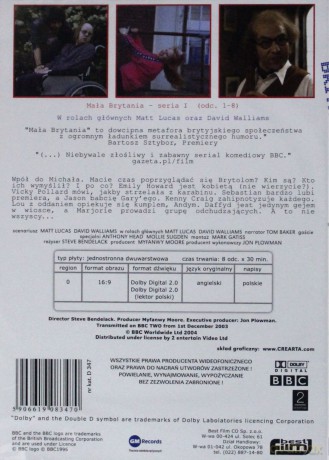 Mała Brytania seria 1 odcinki 1-8 (BBC) [DVD]