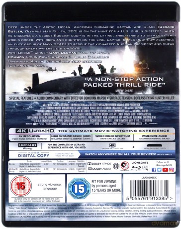 Hunter Killer (Ocean ognia) [Blu-Ray 4K]+[Blu-Ray]