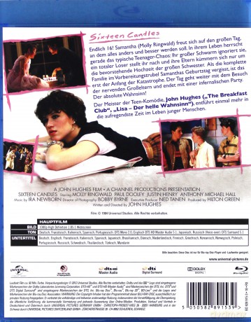 Szesnaście świeczek [Blu-Ray]