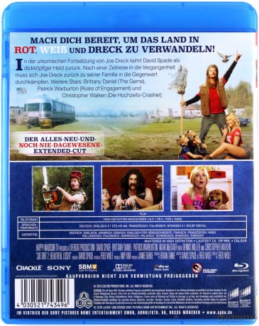 Joe Dirt 2: Beautiful Loser [Blu-Ray]