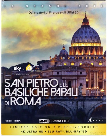 San Pietro E Le Basiliche Papali Di Roma (Bazylika Świętego Piotra) [Blu-Ray 4K]+[Blu-Ray 3D]
