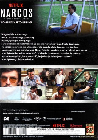 Narcos Kolekcja Sezony 1-3 Pakiet [9DVD]