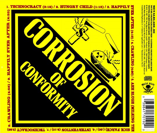 Corrosion Of Conformity: Technocracy [CD]