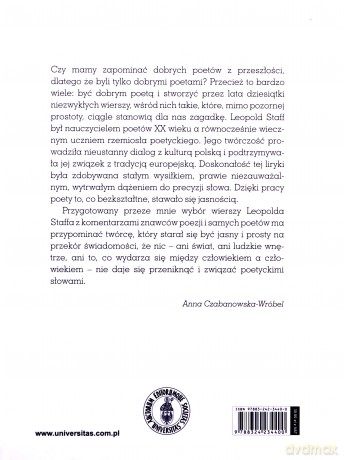 Jasność. Wiersze - Leopold Staff [KSIĄŻKA]