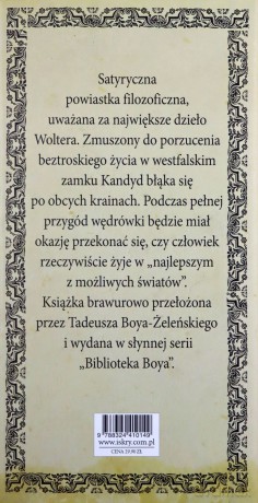 Kandyd, czyli optymizm - Wolter [KSIĄŻKA]