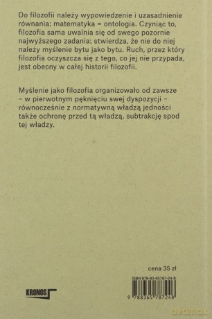 Krótki traktat z ontologii przejściowej - Alain Badiou [KSIĄŻKA]